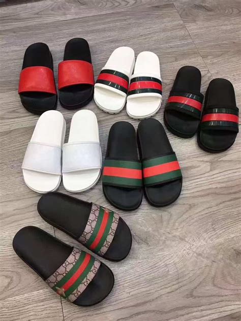 how to tell if gucci slides are real